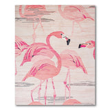 Playful Pink Flamingo Area Rug