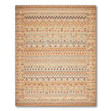 Heritage Tribal Orange Geometric Heritage Tribal Area Rug