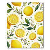 Lemon Slice Fruit Pattern Area Rug