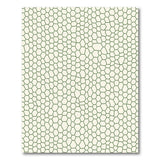 Green Honeycomb Hexagon Area Rug