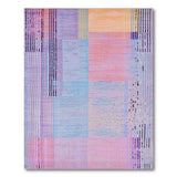 Multi-color and Patterns Geometric Modern Vibrant Multi-Color Geometric Striped Area Rug