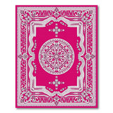 Traditional Persian Elegant Pink Persian Medallion Area Rug