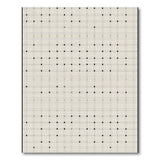 Grey Geometric Pixel Art Area Rug