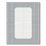Modern Grey Border Area Rug