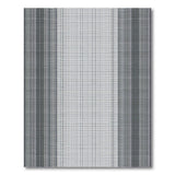 Bold Black and White Bold Black White Vertical Stripe Rug