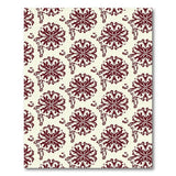 Elegant Red Floral Persian Area Rug