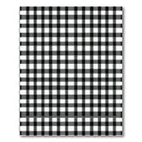 Black White Buffalo Check Farmhouse Area Rug