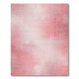 Distressed Blush Pink Ombre Area Rug