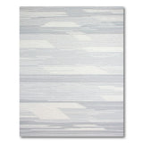 Geometric Modern Modern Grey Striped Area Rug