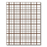 Modern Brown Grid Checkered Area Rug