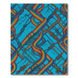 Rainbow Rope Knot Area Rug