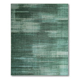Teal Streak Abstract Area Rug