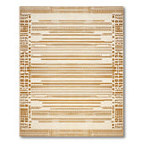 Tan Geometric Modern Area Rug