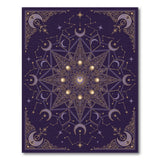 Purple Celestial Star Area Rug