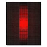Bold Red Grid Stripe Area Rug