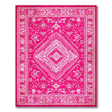 Hot Pink Heritage Tribal Area Rug