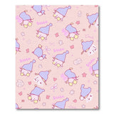 Cute Bubu Gnomes Pink Cartoon Area Rug