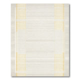 Beige and Neutral Beige Neutral Vertical Stripe Area Rug