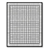 Geometric Modern Black and White Black White Grid Geometric Area Rug