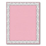 Traditional Persian Elegant Pink Ornate Border Area Rug
