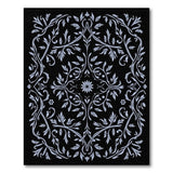 Blue and Teal Elegant Blue Persian Floral Area Rug