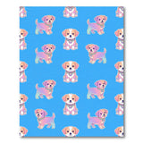 Colorful Puppy Kids Cartoon Washable Area Rug