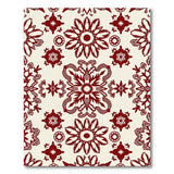 Traditional Persian Red Persian Floral Area Rug