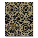 Tribal Leopard Mandala Area Rug