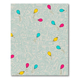 Playful Balloon Maze Geometric Area Rug