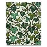Green Ivy Vine Leaf Area Rug