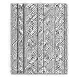 Black and White Intricate Black White Geometric Maze Rug