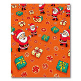 Festive Cartoon Santa Claus Gifts Area Rug
