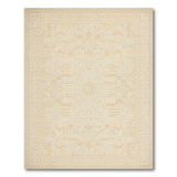 Beige Persian Medallion Area Rug