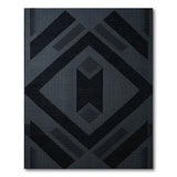 Bold Geometric Grey Area Rug