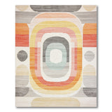 Multi-color and Patterns Geometric Modern Abstract Geometric Multi-Color Area Rug