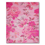 Pink Floral Vintage Pink Rose Floral Vintage Area Rug