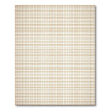 Rustic Farmhouse Beige Gingham Plaid Area Rug