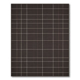 Modern Black Grid Plaid Area Rug