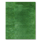 Lush Green Grass Texture Shag Rug