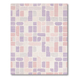 Modern Geometric Pastel Area Rug
