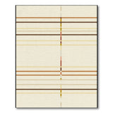Beige Plaid Geometric Area Rug