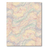 Pastel Marble Swirl Abstract Area Rug