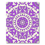 Purple Intricate Persian Floral Rug