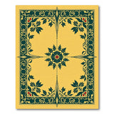 Art Nouveau Holly Leaf Berry Area Rug