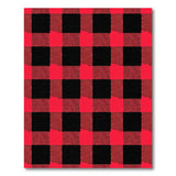 Bold Black Buffalo Rustic Farmhouse Bold Red Black Buffalo Plaid Area Rug