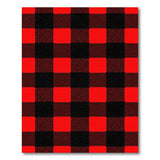 Check Bold Red Black Buffalo Check Area Rug
