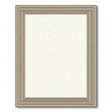 Layered Beige Frame Border Area Rug