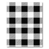 Check Black and White Classic Black White Buffalo Check Area Rug