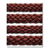 Red Braided Rope Area Rug