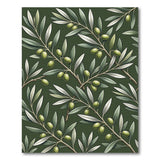 Olive Grove Green Area Rug